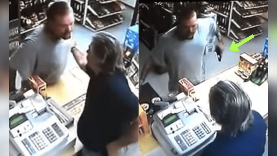 Man tries to rob a store, doesn't realize the clerk served in the army ...